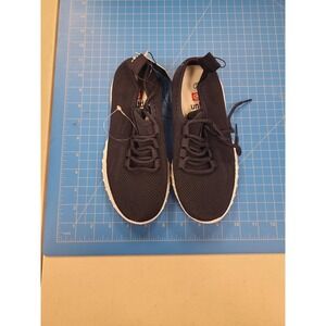 unltd Kids Sneakers Size 2 Black Athletic Shoes Boys Girls‎ Running Walking